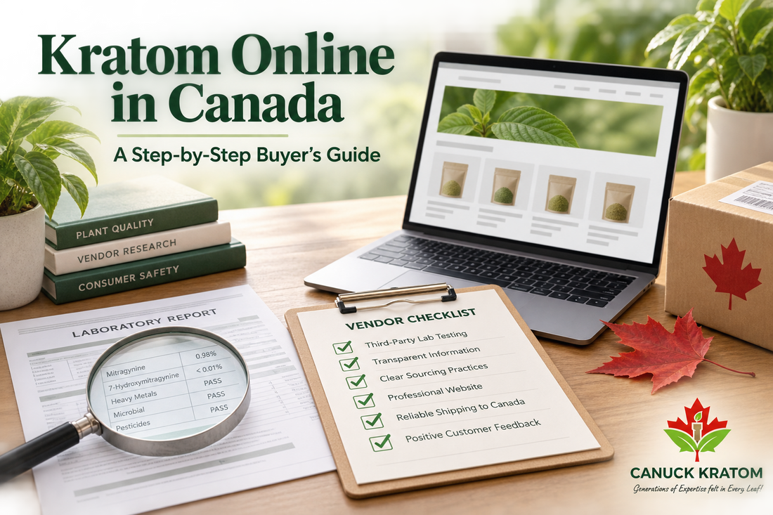 How to buy kratom online in Canada step-by-step buyer’s guide