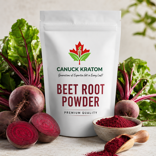 Premium beet root powder in Canada with fresh organic beets