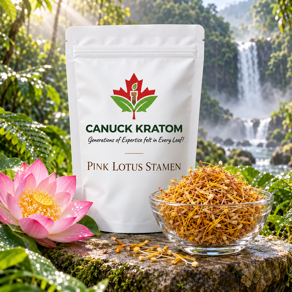 Pink Lotus Stamen - Canuck Kratom