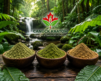 3 Strain Variety Pack ( 3X100G) - Canuck Kratom