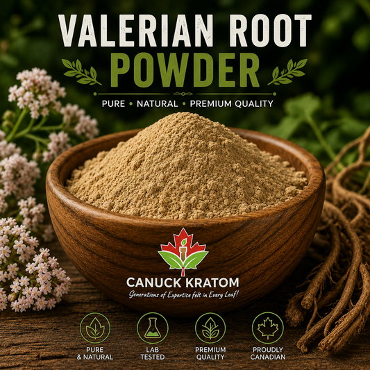 Organic Valerian Root Powder - Canuck Kratom