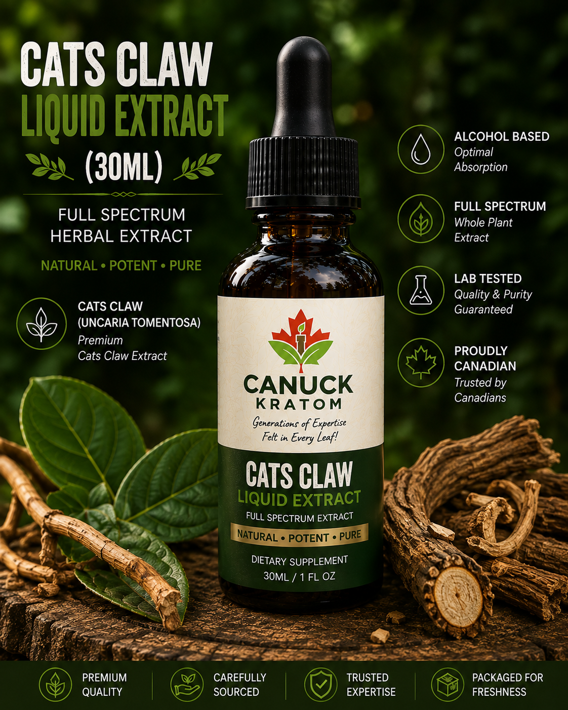 Herbal Tinctures - Canuck Kratom
