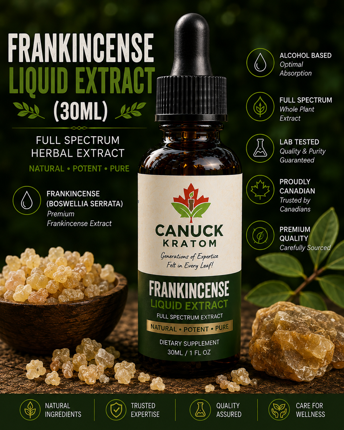 Herbal Tinctures - Canuck Kratom